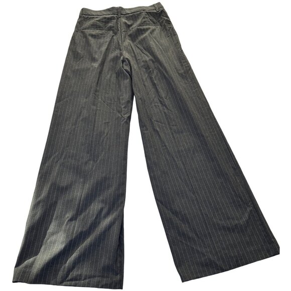 Zara Gray Wide Leg Pants - Picture 3 of 10